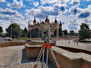 Vermessung am Schloss Schwerin von Vermessungsbüro Wulff